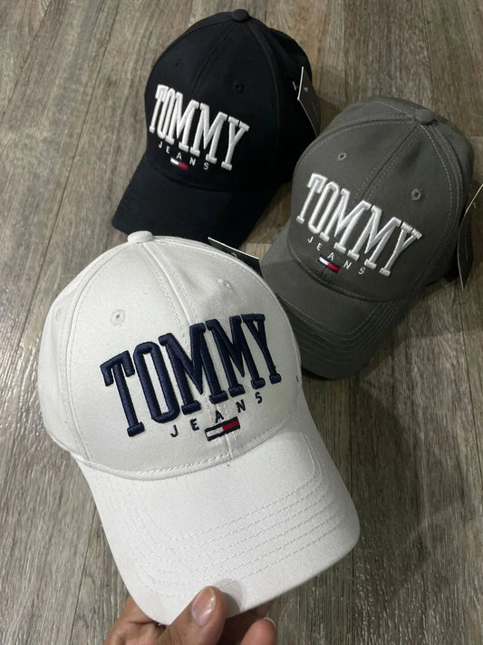 TOMMY HILFIGER || Tonal Logo Embroidery Cap - FASHION MYST 