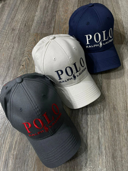 POLO RALPH LAUREN || Logo Embroidered Panelled Cap - FASHION MYST 