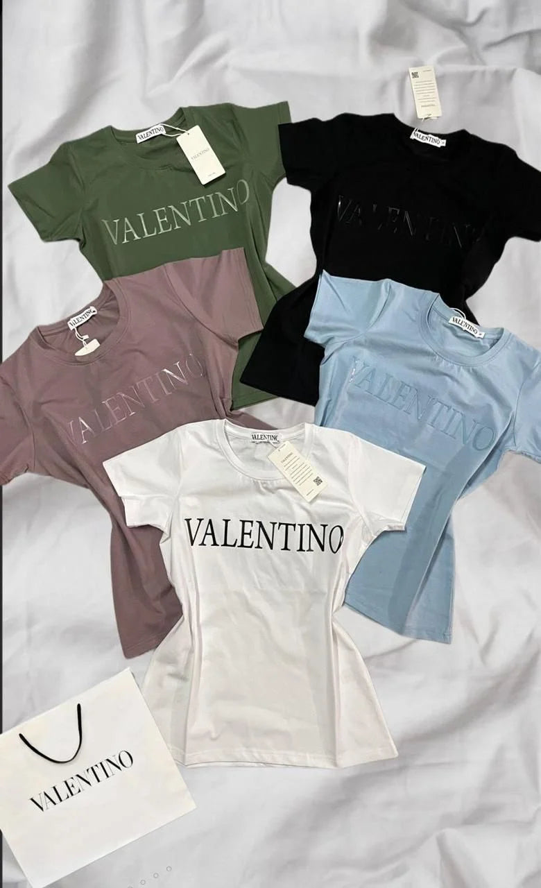 VALENTINO GARAVANI Sequin VLTN Logo T Shirt For Girls FASHION MYST