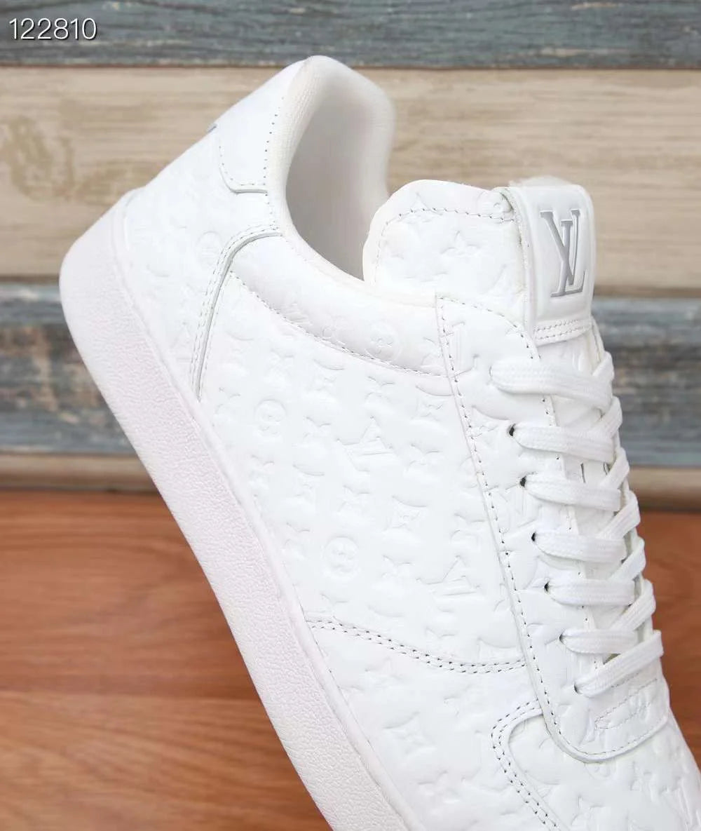 LOUIS VUITTON || Unisex Street Style Leather Logo Sneakers - FASHION MYST 