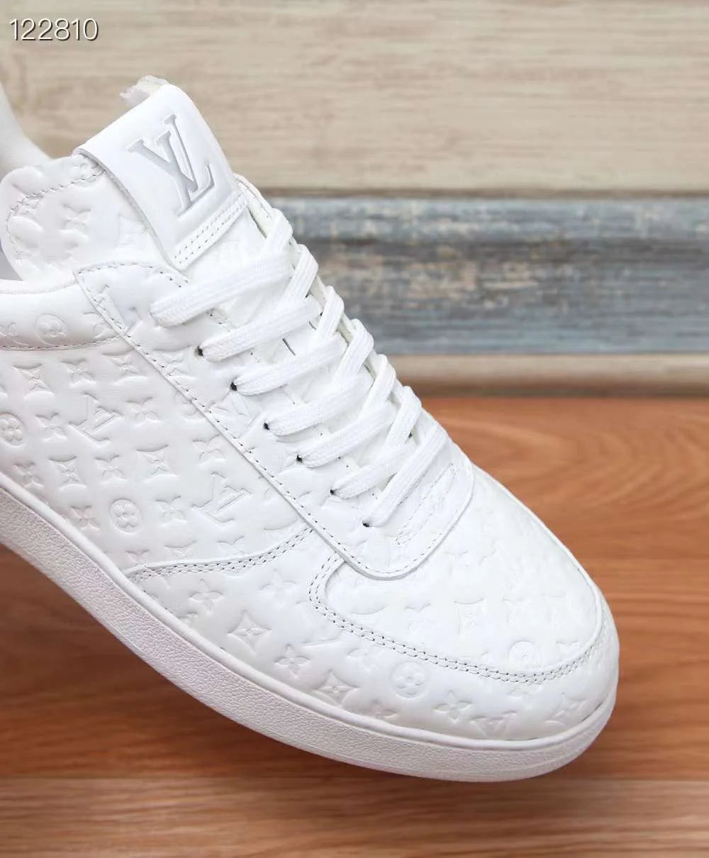 LOUIS VUITTON || Unisex Street Style Leather Logo Sneakers - FASHION MYST 