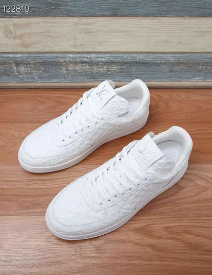 LOUIS VUITTON || Unisex Street Style Leather Logo Sneakers - FASHION MYST 