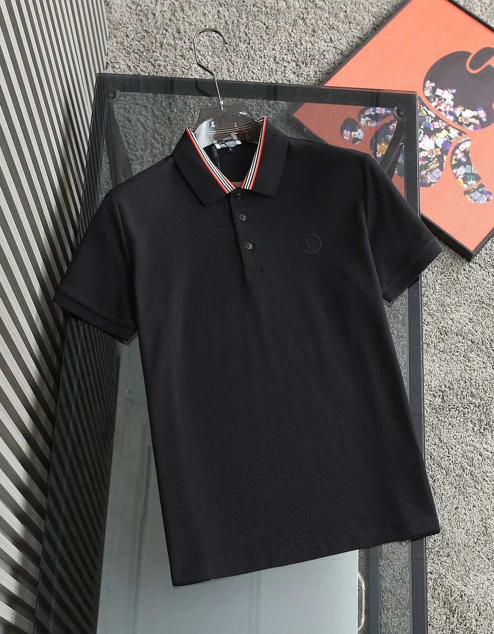 BURBERRY || Pierson Polo Shirt In Cotton Piqué