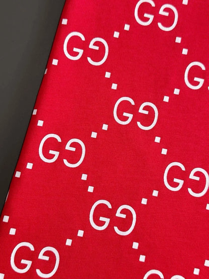 GUCCI || All-Over GG Logo Print T-Shirt