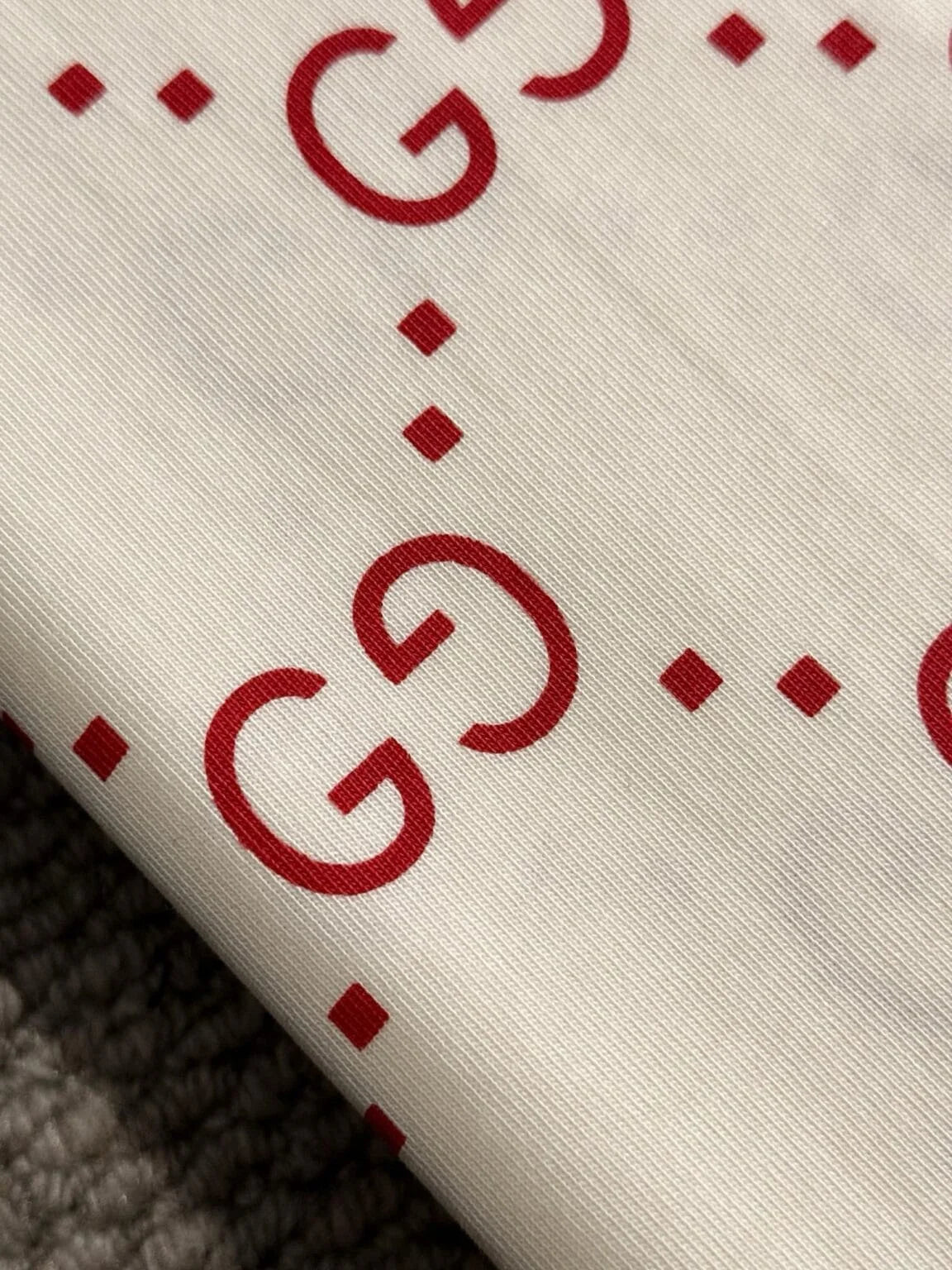 GUCCI || All-Over GG Logo Print T-Shirt