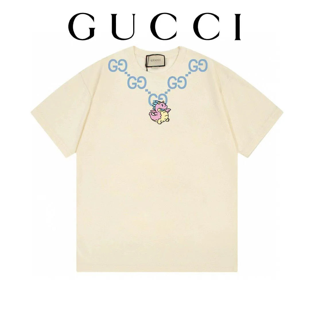 GUCCI || Goomy Logo-print Short-sleeve Cotton-jersey T-shirt