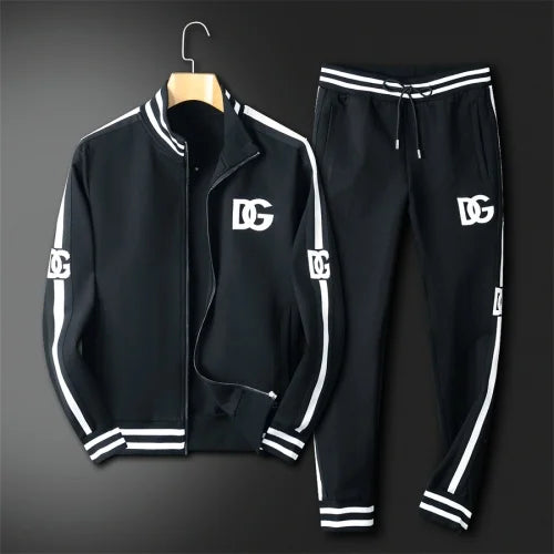 DOLCE & GABBANA || DG Contrast Logo Taping Tracksuit