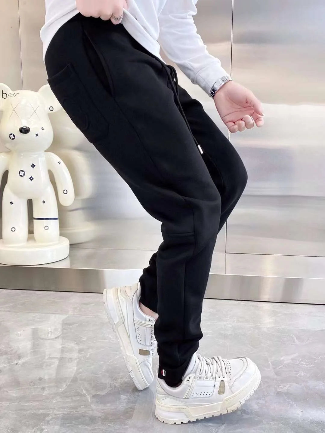 MONCLER || Active Comfort Drawstring Track Pants with Dual Pockets