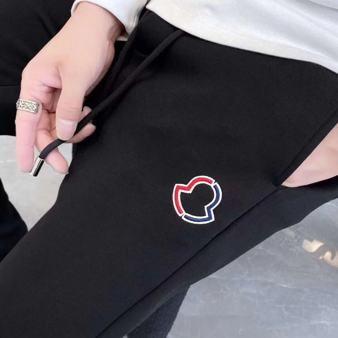 MONCLER || Active Comfort Drawstring Track Pants with Dual Pockets