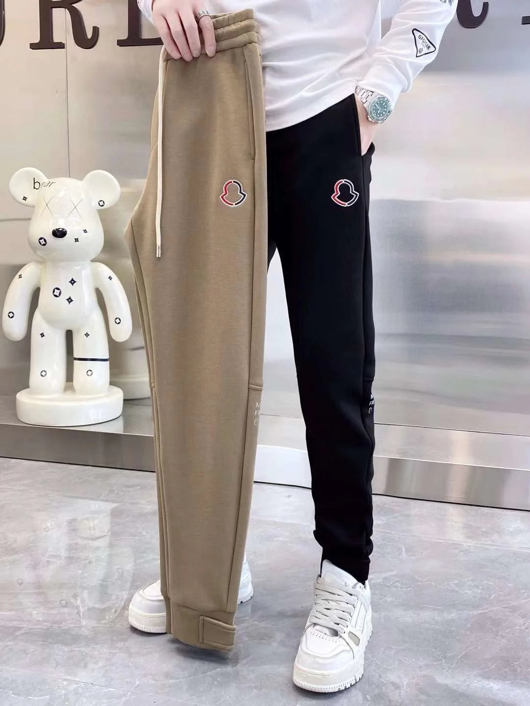 MONCLER || Active Comfort Drawstring Track Pants with Dual Pockets