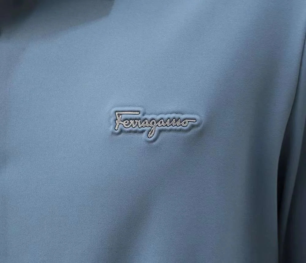 SALVATORE FERRAGAMO || Solid Tailored Fit Shirt