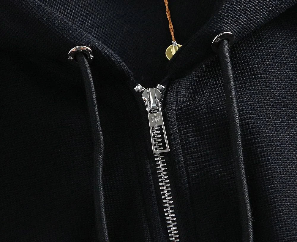 LORO PIANA || Panelled Zip-Front Hoodie