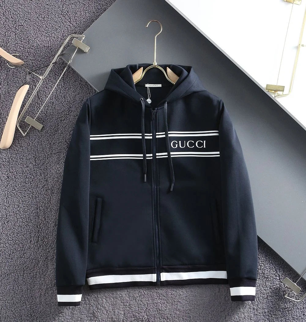 GUCCI || Logo tech Zip-Up Hoodie – FASHION MYST