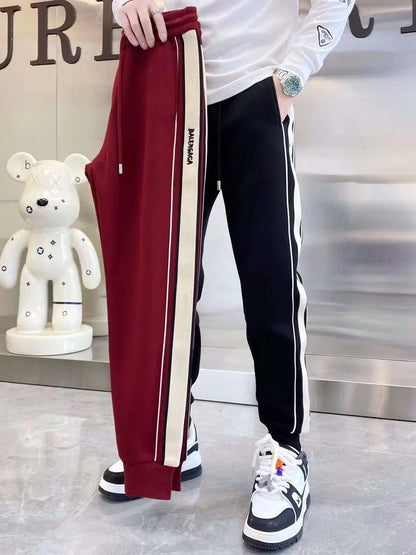 BALENCIAGA || Comfort Track Pants with Drawstring & Dual Pockets