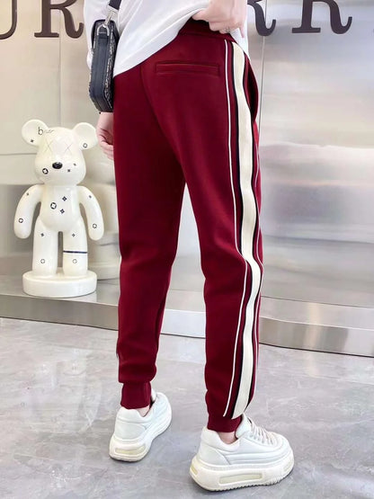 BALENCIAGA || Comfort Track Pants with Drawstring & Dual Pockets