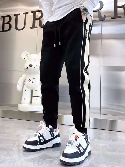 BALENCIAGA || Comfort Track Pants with Drawstring & Dual Pockets