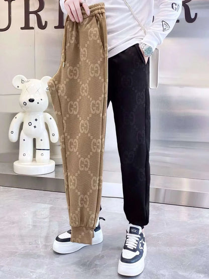 GUCCI || GG TECHNICAL JERSEY TRACK BOTTOMS