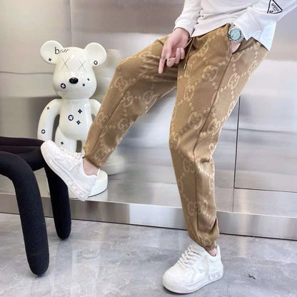 GUCCI || GG TECHNICAL JERSEY TRACK BOTTOMS