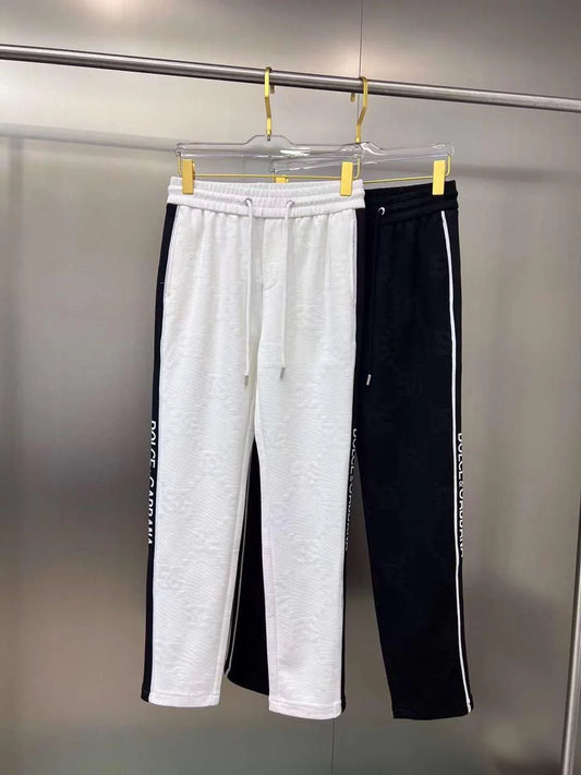 DOLCE GABBANA || Comfort Track Pants With Embossed DG Logo