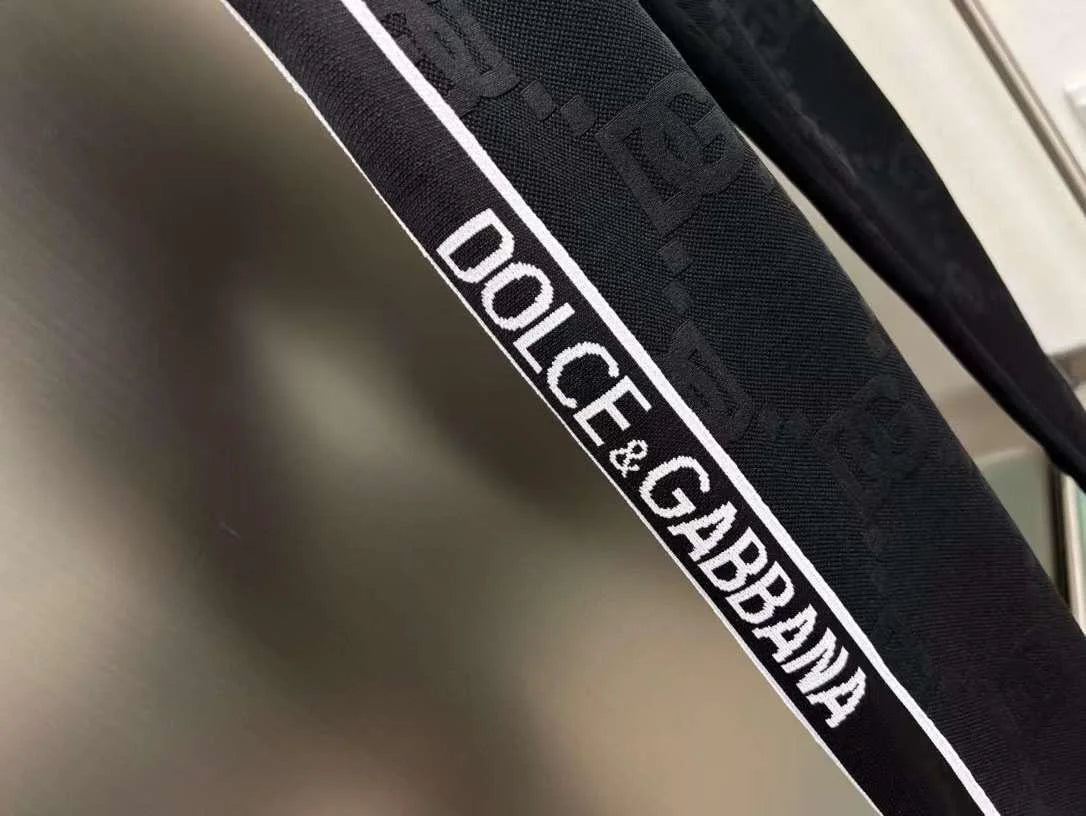 DOLCE GABBANA || Comfort Track Pants With Embossed DG Logo