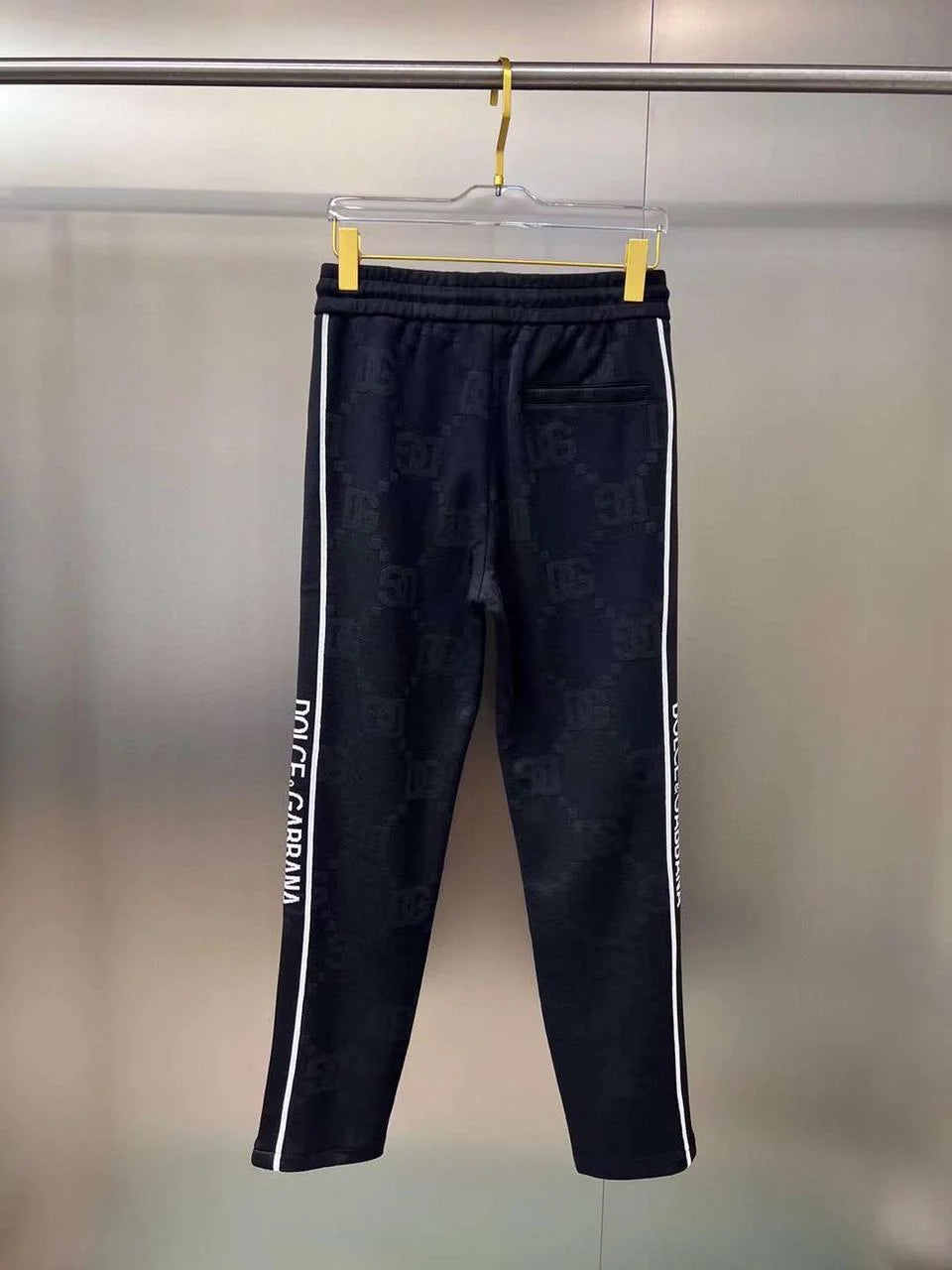 DOLCE GABBANA || Comfort Track Pants With Embossed DG Logo