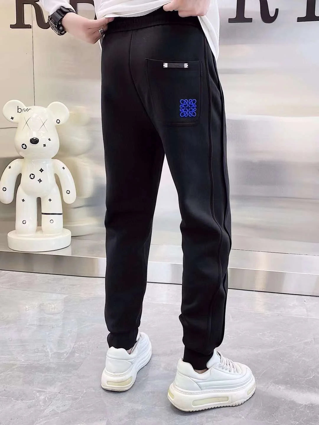 LOEWE || Elite Comfort Track Pants with Drawstring & Pockets