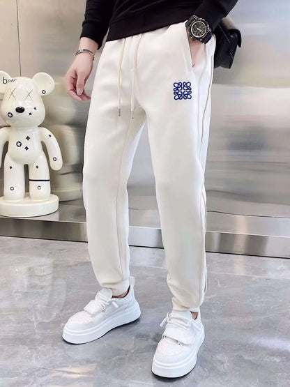 LOEWE || Elite Comfort Track Pants with Drawstring & Pockets