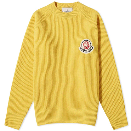 MONCLER || Genius Moncler x Billionaire Boys Club Yellow Sweater