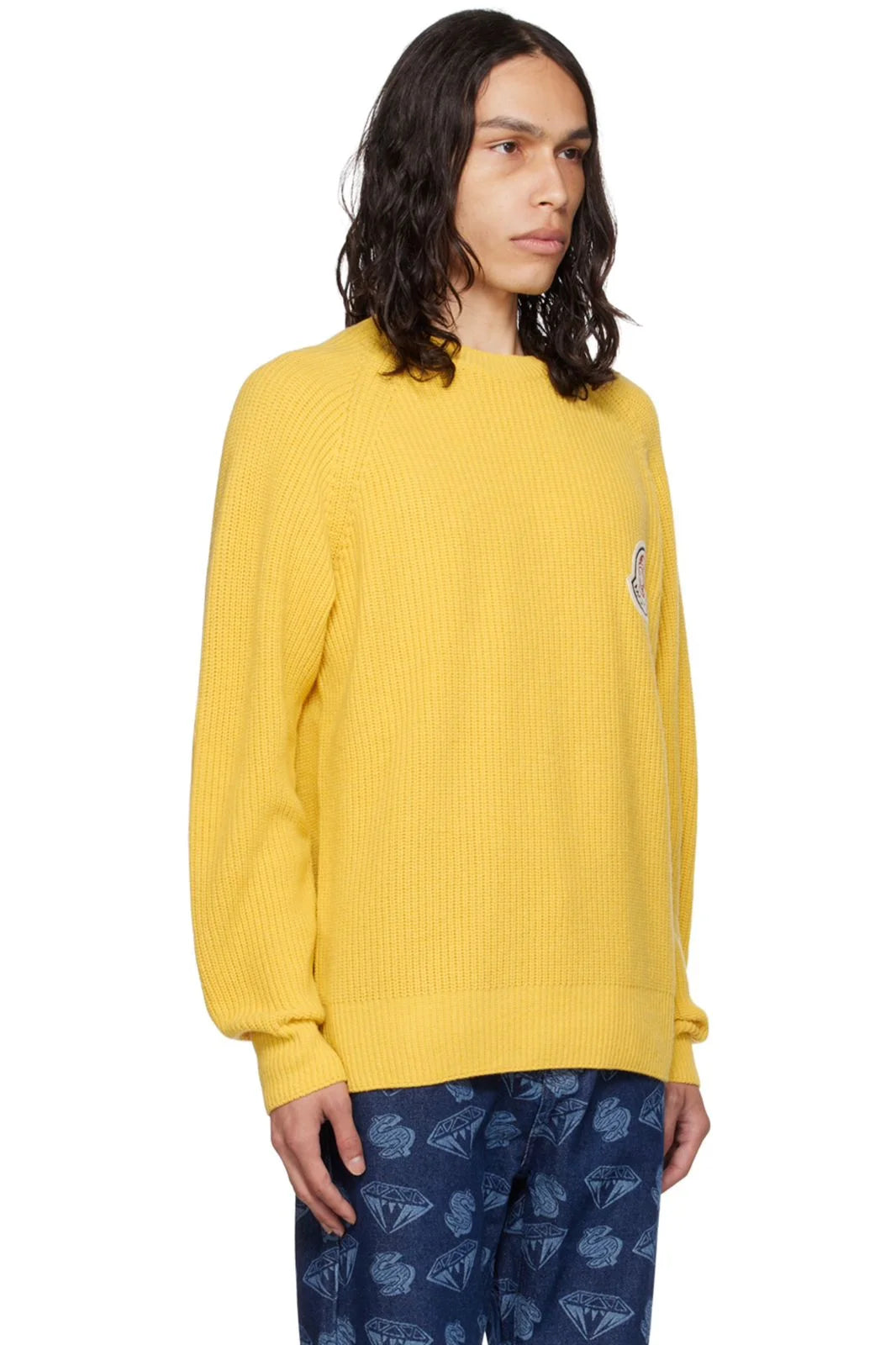 MONCLER || Genius Moncler x Billionaire Boys Club Yellow Sweater