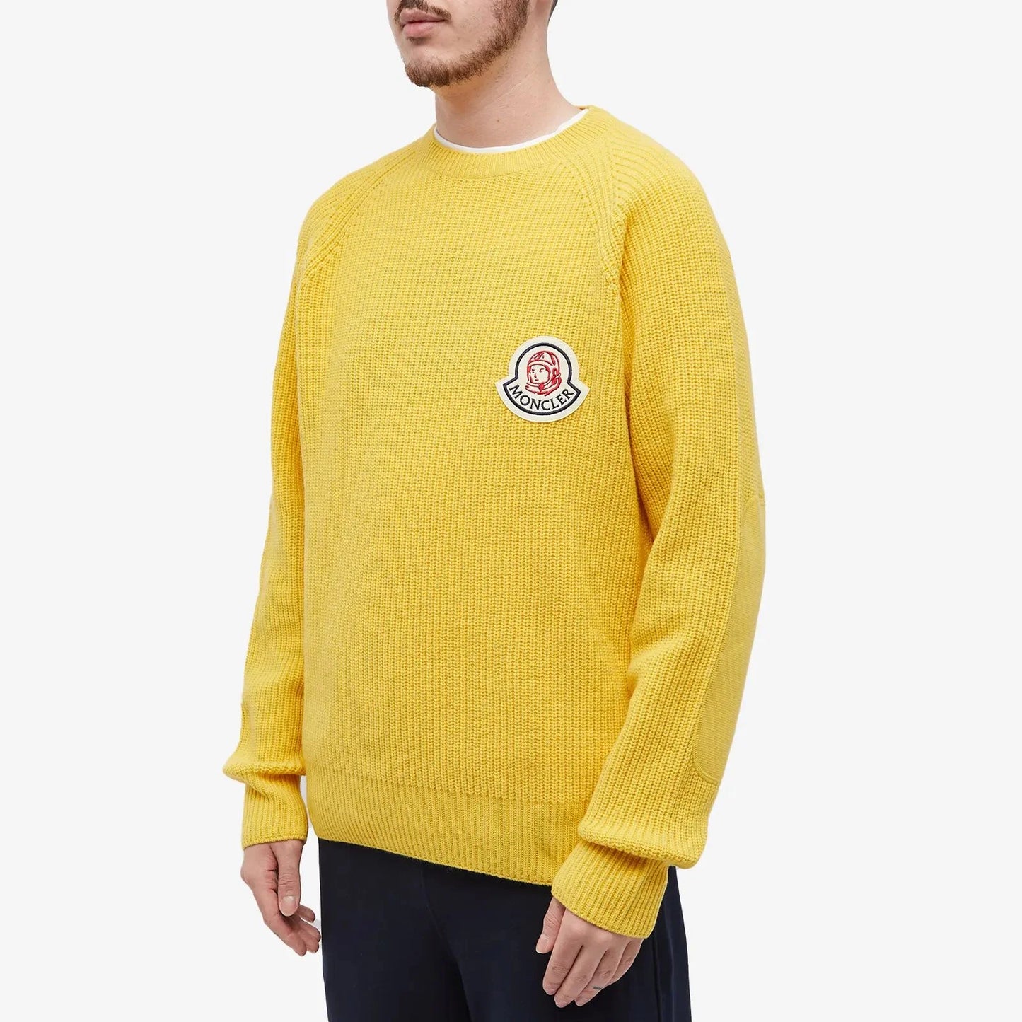 MONCLER || Genius Moncler x Billionaire Boys Club Yellow Sweater