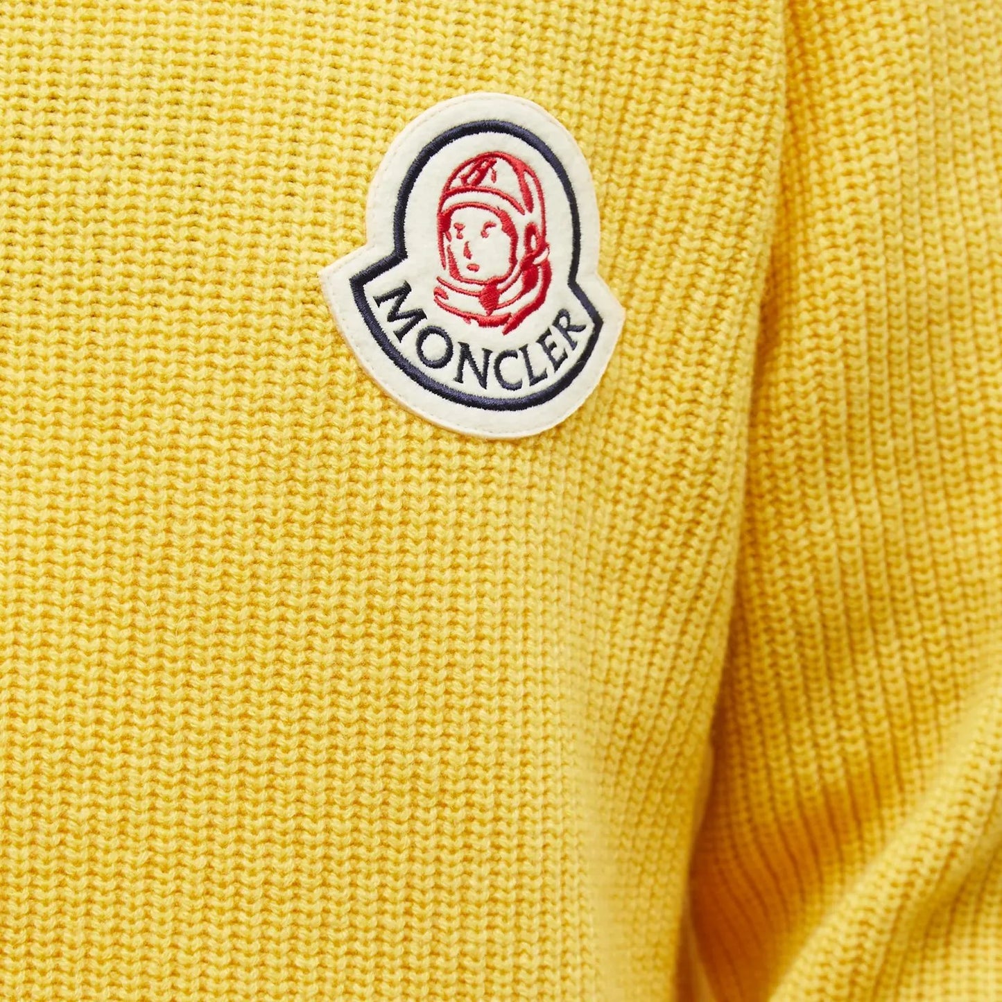 MONCLER || Genius Moncler x Billionaire Boys Club Yellow Sweater