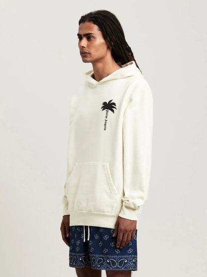 PALM ANGELS || Hoodie The Palm In White