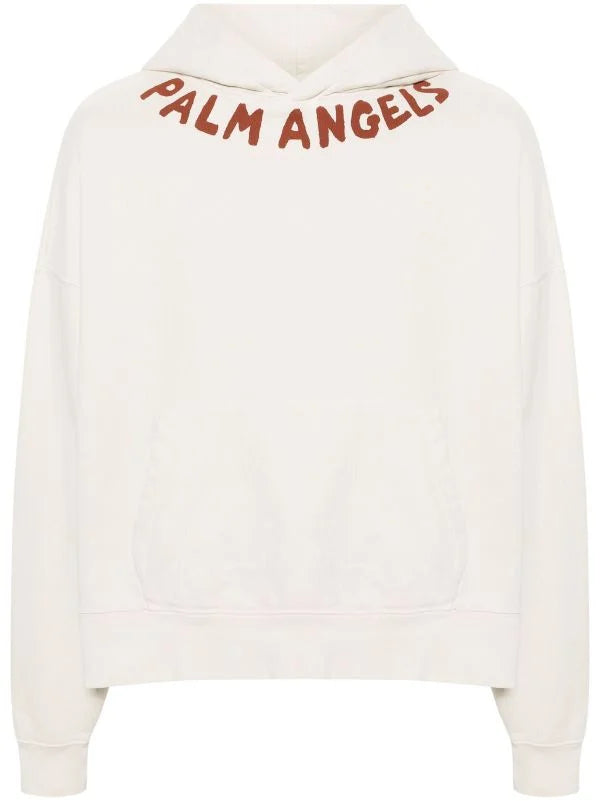 PALM ANGELS || Seasonal Logo-Print Hoodie For Men