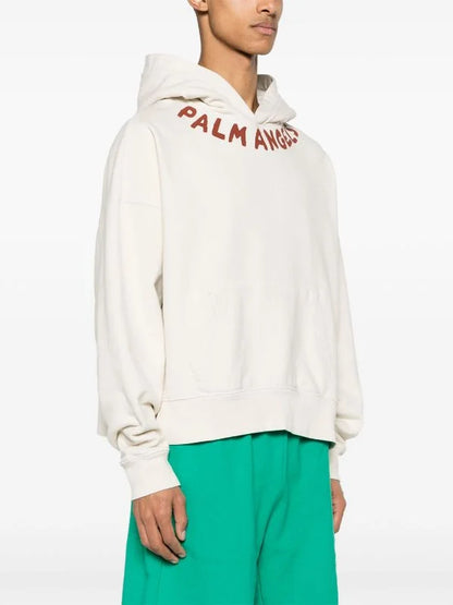 PALM ANGELS || Seasonal Logo-Print Hoodie For Men