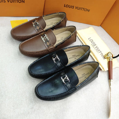 LOUIS VUITTON || Monte Carlo Moccasins - Luxury Black /Brown