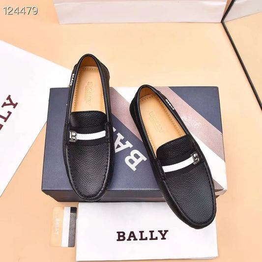 BALLY || Philip Slip-On Black Loafers For Men