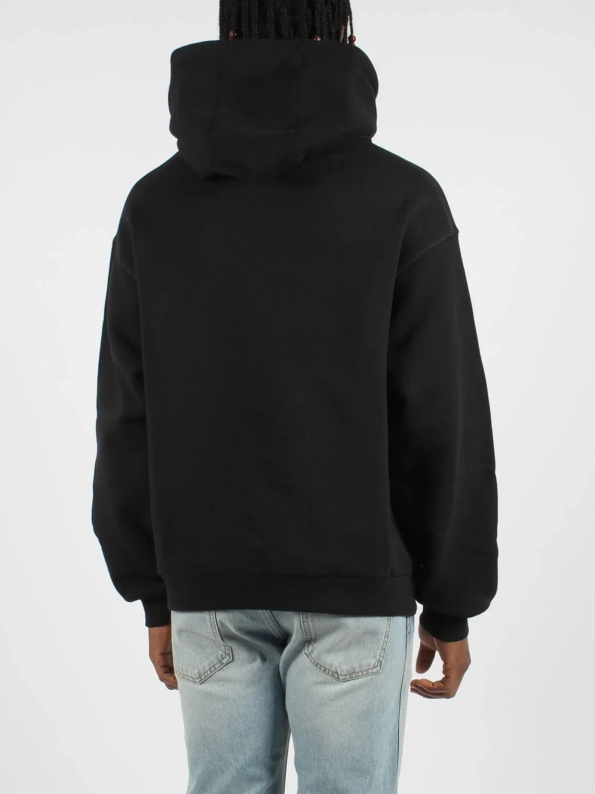 GUCCI || Cotton Jersey Hooded Sweatshirt In Black