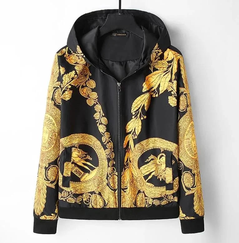 VERSACE || La Coupe des Dieux Windbreaker Jacket