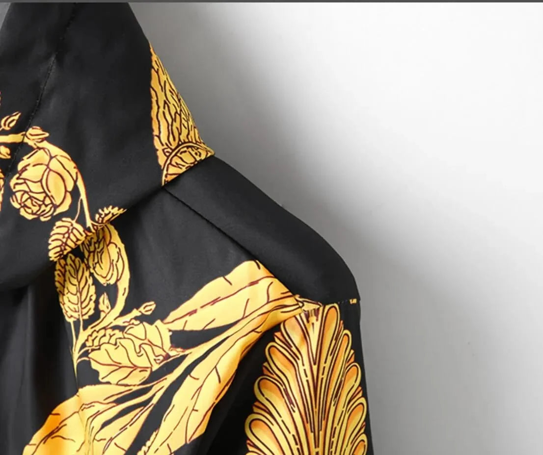 VERSACE || La Coupe des Dieux Windbreaker Jacket