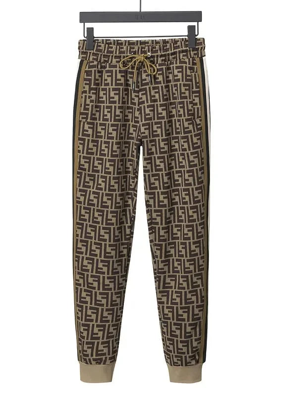 FENDI || Brown Monogram Print Imported Premium Tracksuit