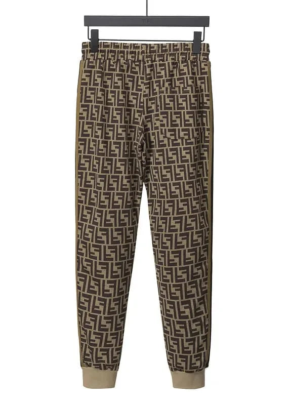 FENDI || Brown Monogram Print Imported Premium Tracksuit