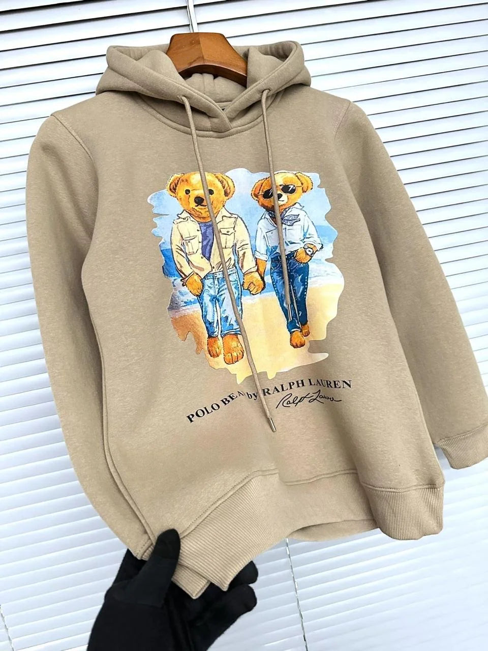 POLO RALPH LAUREN || The Ralph & Ricky Bear Fleece Hoodie