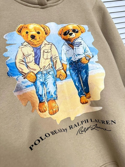 POLO RALPH LAUREN || The Ralph & Ricky Bear Fleece Hoodie