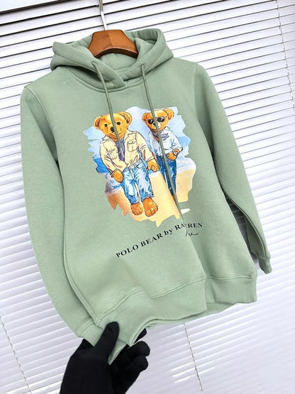 POLO RALPH LAUREN || The Ralph & Ricky Bear Fleece Hoodie