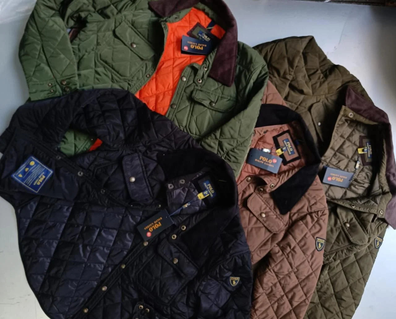 POLO RALPH LAUREN || Long Sleeve Water-Repellent Quilted Jacket