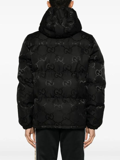 GUCCI || Jumbo Gg Nylon Canvas Goose-Down Jacket Men