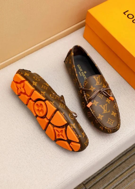 brown louis vuitton dress shoes Varenne Richelieu - Shoes