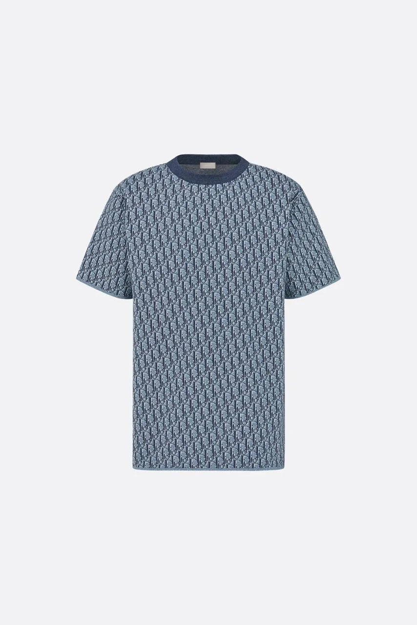 CHRISTIAN DIOR || Dior Oblique Relaxed-Fit T-Shirt Terry Cotton
