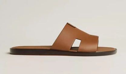HERMES || Oran Sandal - Iconic "H" Cut-out Leather Slipper