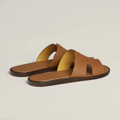 HERMES || Oran Sandal - Iconic "H" Cut-out Leather Slipper